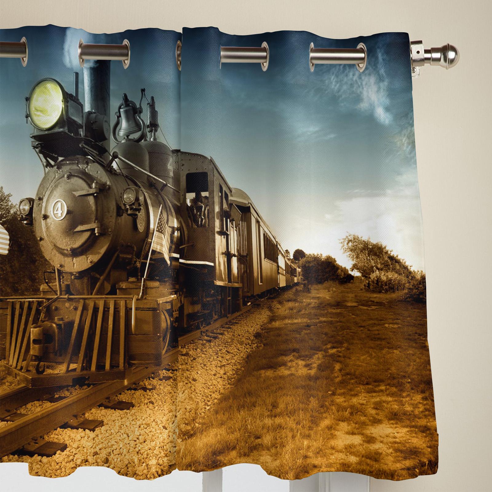 Современные оконные шторы для гостиной — фото 4