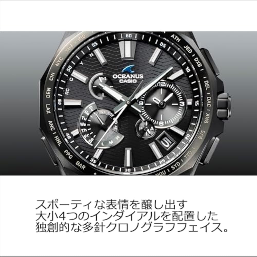 [Casio] Oceanus Watch [Domestic Genuine] Made In Japan CLASSIC LINE Bluetooth Radio Wave Solar Sa...