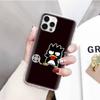 JZ14 Bad badtz-Maru Transparent Case for Samsung A04 A14 A23 M33 M53 Realme 10 9 C35 C55 VIVO Y02 X80 Infinix Hot 30 Note 11 Tecno Spark 8P Pro