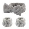 Wristband for Washing Soft Flannel Wrist Strap Reusable Face Makeup Towel Wrist Velvet Towel  Girls Elastic Face Wash