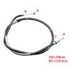 Motorcycle Clutch Cable Easily Install Stable Performance Assembly Vehicle Spare
