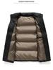 2025 Men's Thickened Warm Winter Cotton Jacket - Casual Cold-Proof Outerwear Vest