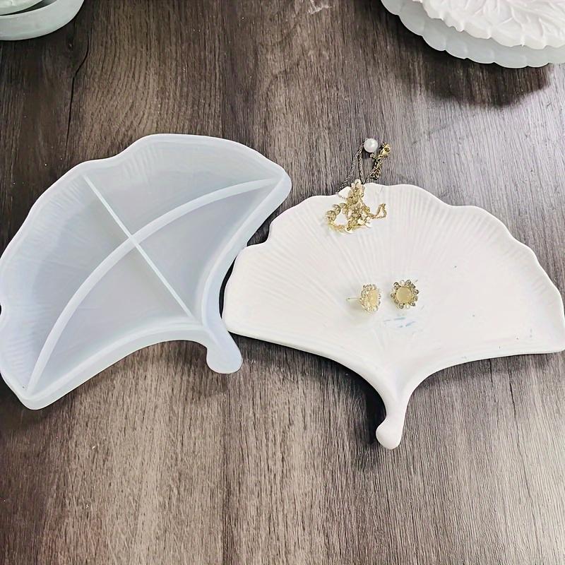 

Handcrafted Ginkgo Leaf Silicone Mold for Concrete, Resin & Plaster - Jewelry Tray and Dish Crafting Tool By DTOHO