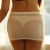 Sexy See Through Lingerie Nightwear Party Mesh Mini Skirt Grey Pink White