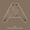 Women's Autumn and Winter Plus Cashmere Solid Color Hoodie Spice Girls Miss Umbilical American Pullover Top