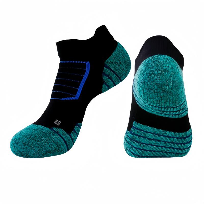 Men's Thickened Towel Bottom Sports Socks for Running and Basketball