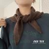 Winter new versatile triangle scarf small scarf women's autumn, autumn and winter comfortable skin-friendly neck care thickened warm scarf