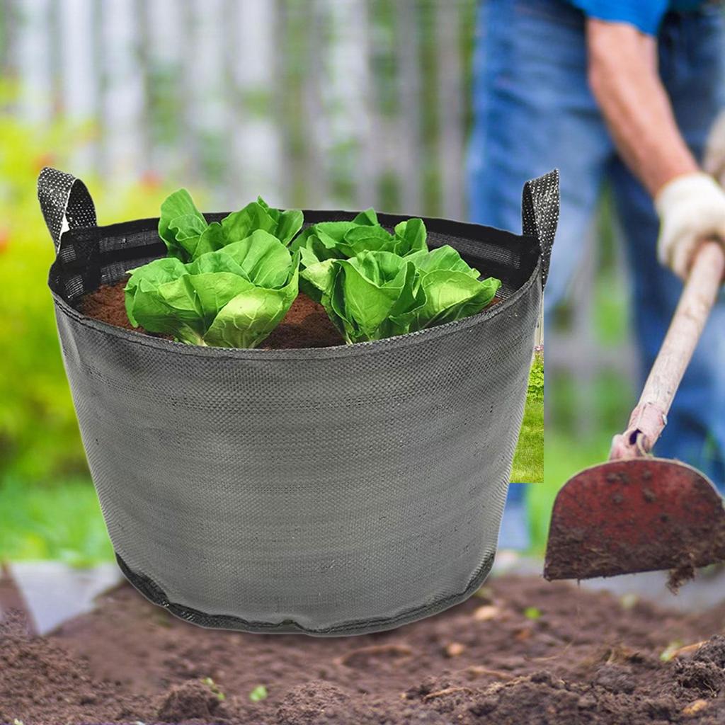 Grow Bag Growth Bags Plant Pot Planting Container for Plants Flowers Vegetables Fruits