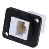 Rj45 võrgupistiku metallpaneeli pesa D-tüüpi tsingisulamist kinnitus Cat6