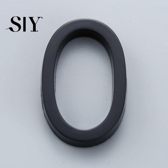 Weather-resistant House Numbers Modern 3D Heavy Duty Rust-proof Simple Installation Number with Shadows Address for Outside Home Front Door