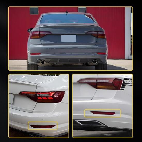 Fits For VW Jetta - Left Side Rear Bumper Reflector Light Brake Lamp EOA