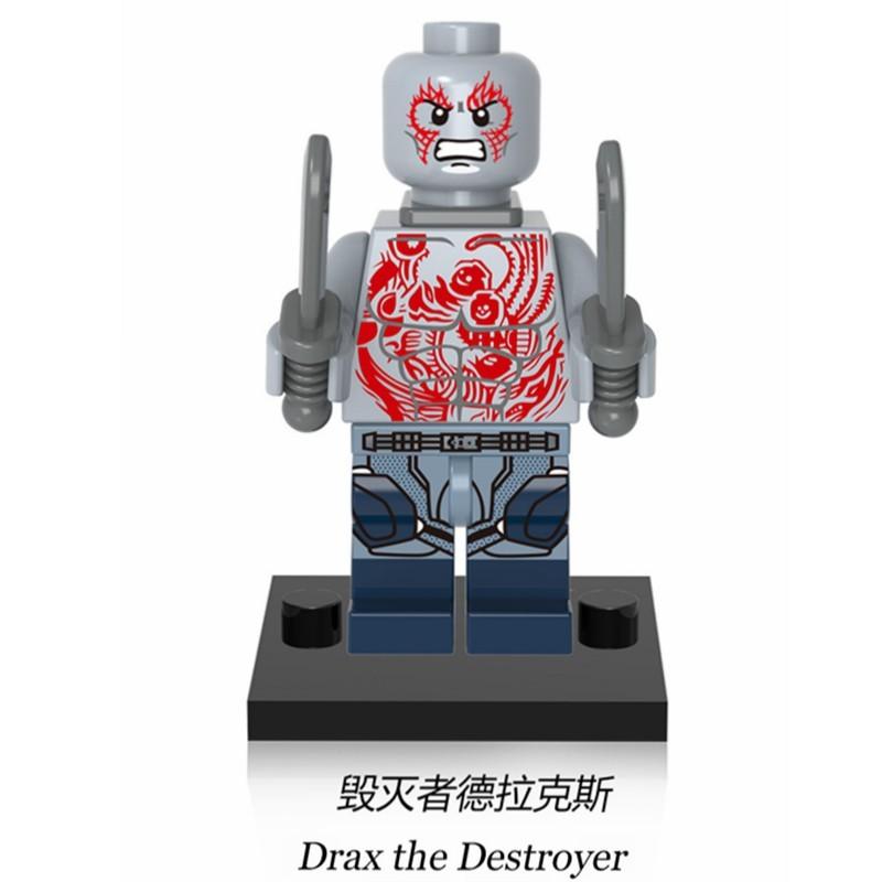 

Сумісні з Lego Мініфігурки Вартових Галактики Зоряний Лорд Гамора Ракета Йонду Марвел Будівництво XH606
