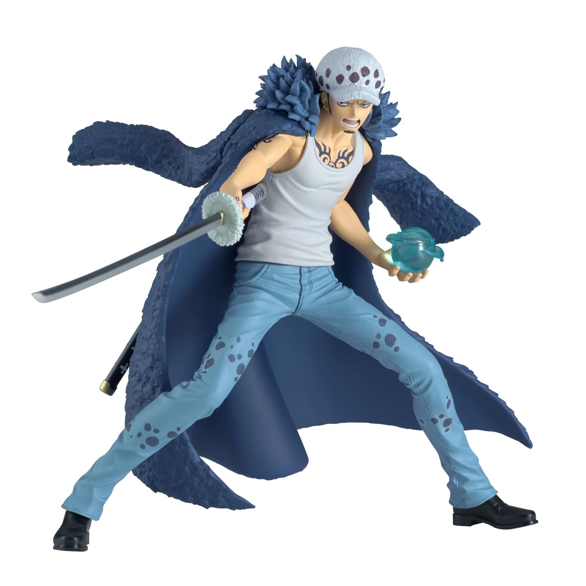 

Banpresto Трафальгар Ло II Фигурка One Piece Коллекция Боевых Записей 15 см BP28692P Многоцветная Коллекционная Фигурка Идеально Подходит для Поклонников Аниме