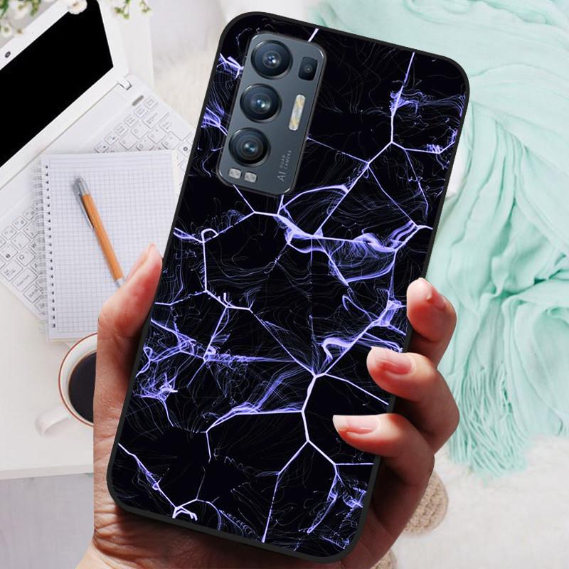 For OPPO Find X3 Neo Case Black Cover Lion Wolf Silicone Soft Back Cases For OPPO Find X3 Lite Phone Case Reno 5 Pro Plus 5G
