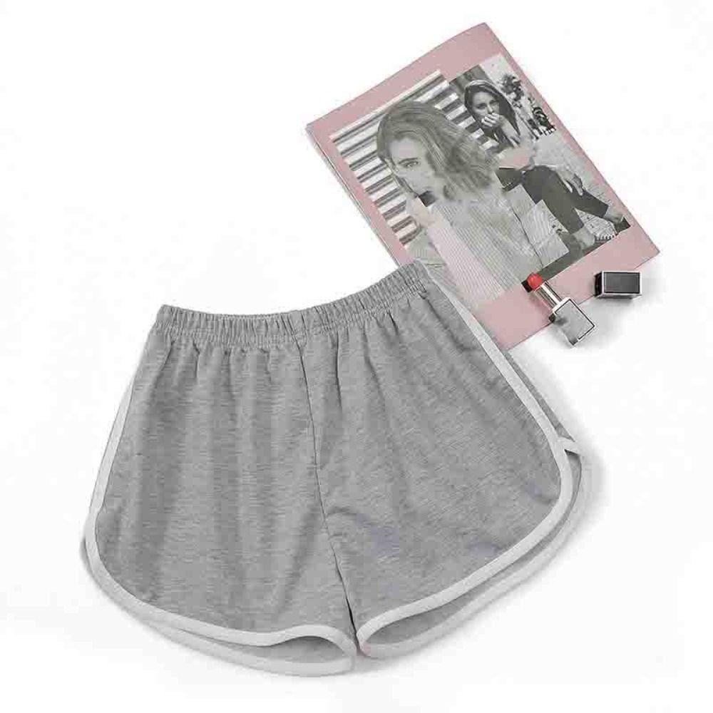 Loose Wide Leg Shorts High Waist Mini Short Pants Fashion Sport Shorts  Ladies