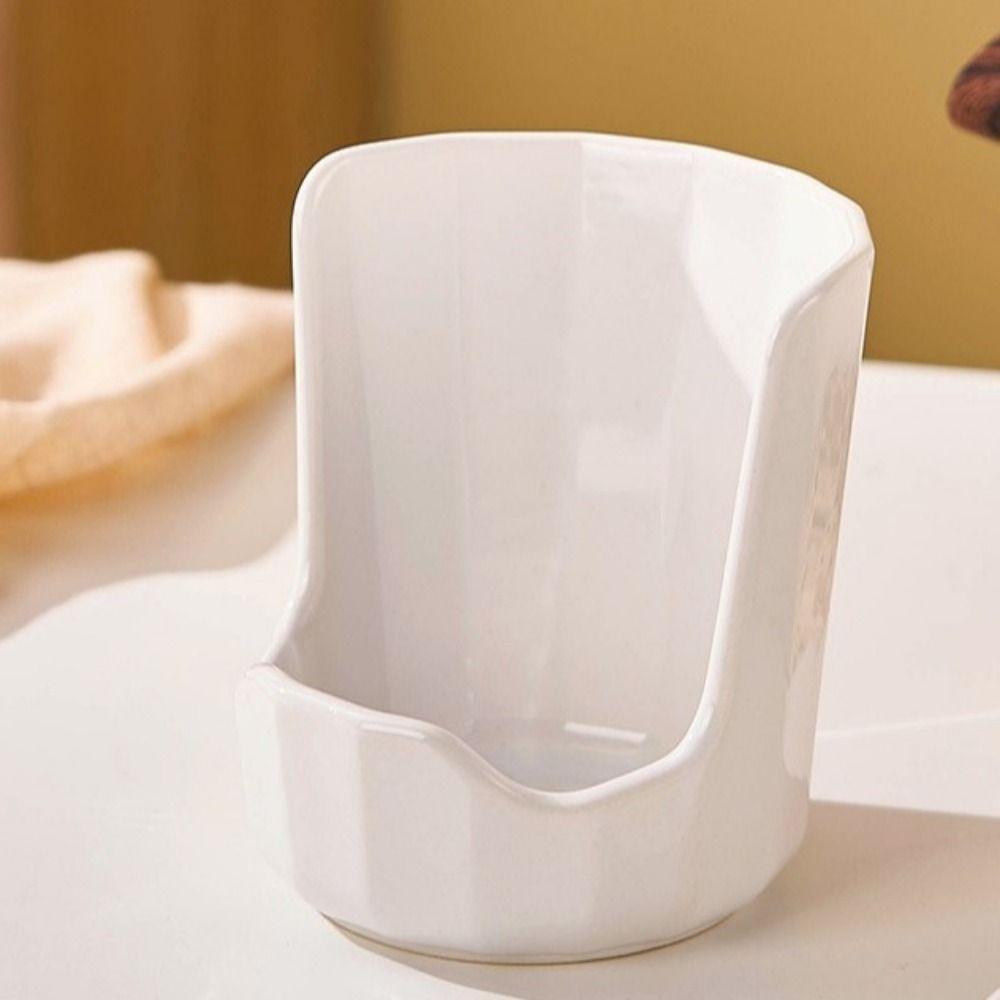 Easy To Clean Ceramic Spoon Holder Stable Pot Lid Storage Rack Spatula Holder Chopsticks