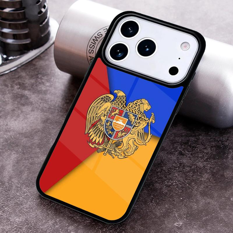 Armenia Armenians Flag Phone Case For iPhone 17 16 15 14 13 12 11 Pro Max Plus 17Air Soft Silicone Cover