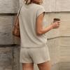 Women's Casual Fashion Short-Sleeve Set With Pockets