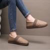 Support customized cotton shoes, piled and thickened casual snow-proof middle-aged mother non-slip women's shoes
