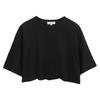 American Sexy Women's Overall Sexy Waist Hollow-out Short Sleeve T-shirt