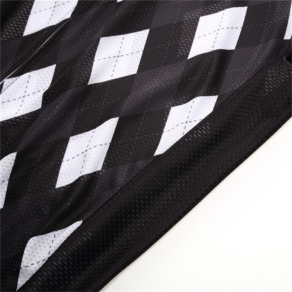 Summer Short Riding Bicycle Cycling Clothing Set Men Sport Jerseys Suits Black Bib Pants