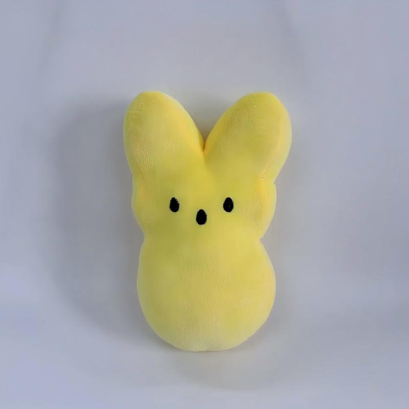 Peeps Plush Bunny Rabbit Peep Easter Toys Goodie Bag Fillers Carnival Prizes Assortment Kids Egg Filter Party Favors Cuddly Stuffed Fluffy Huggable
