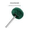 12/40 Count Fiber Wheel Amber Honey Wax Metal Cleaning & Polishing Kit with Handle Brush & Sponge Cloth