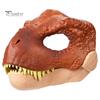 Parent Child Interactive Play Toys Realistic Dinosaur Mask, Moving Jaw Costume Mask for Human Theme Party Dress Up Supplies Pet, Novelty Cosplay