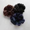 JewelVOX Scrunchie Hair Accessory for Solid Stylish Hair Brown Women, Grosgrain, Color, Simple, Tie,