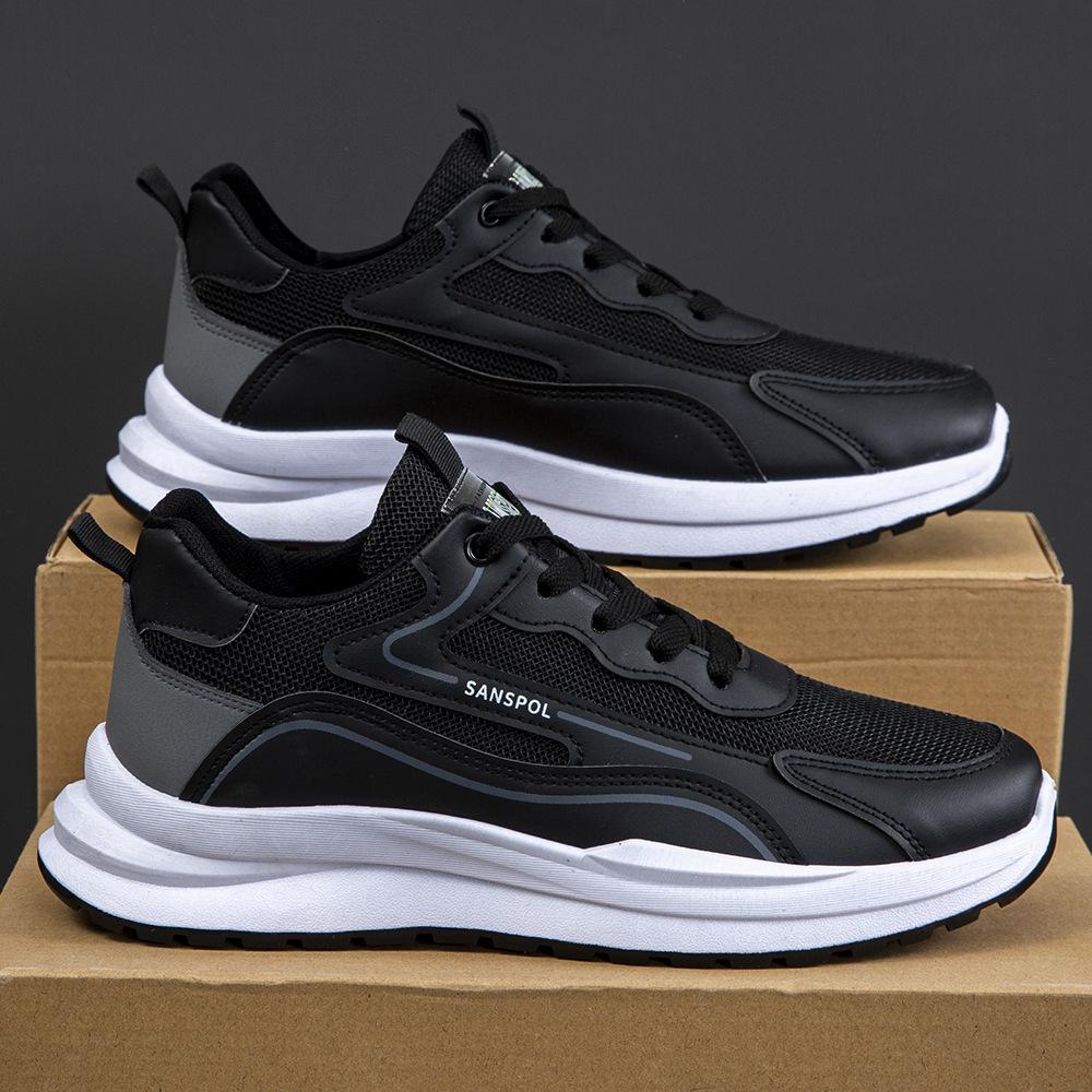 

New mesh breathable sneakers lightweight soft-soled running shoes trendy versatile casual shoes youth trendy shoes men 39