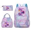 Kpopn Witch Hunter Backpack Elementary School School Style School Bag Travel Backpack Three-Piece Set