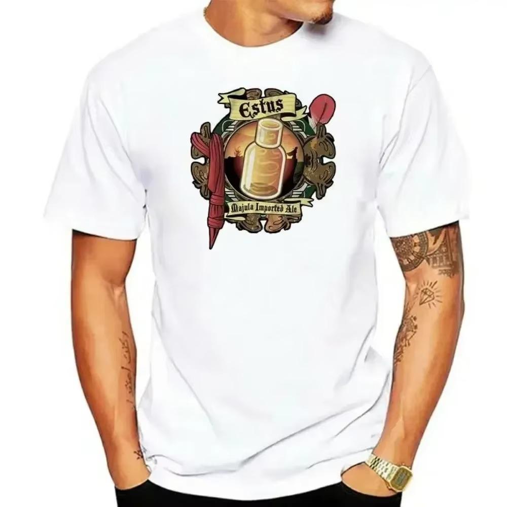 Estus Flask Majula Imported Dark Souls Tshirt T Shirt Mens Kids 0872 Birthday Gift Tee Shirt Zero  Harajuku