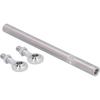 Aramox Alternator Tensioning Rod, 8 1/2in Adjustable Tensioning Rod Heim Joint Alternator Bracket Accessory Fit for SBC BBC 350 454 Engine