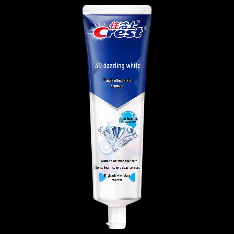 Crest 3D White Anti-Cavity Fluoride Toothpaste, Fresh Breath