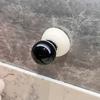 Vacuum Suction Cup Hooks Push-to-Lock No Drill No Nails No Glue Required Wall Hook Heavy Duty Round Spherical Design Hanging Hook for Keys Towels Hats