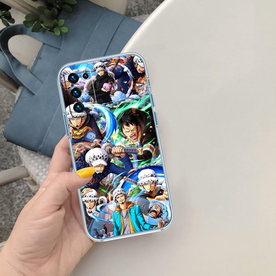 FM38 One Piece Law Transparent Phone Case for Motorola Moto G40 G04 G05 One Ace Action Fusion + Plus Hyper Macro Vision Zoom