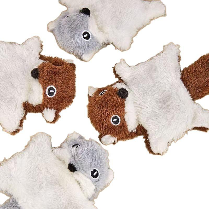 Cute Otter Plush Dog Toy, Squeaky Stuffed Animal Chew Toy for Small Medium Dogs, Interactive Pet Play Gift