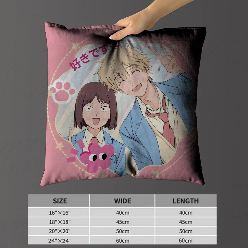 Skip And Loafer Anime Cushion Cover Pillowcase Upholstery Sofa Throw Pillow Home Decor Pillowcas