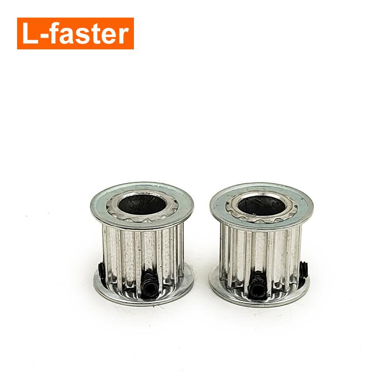 L-faster Replacement 12 Teeth 5M Pulley for Electric Skateboard N63 Motor 10mm Shaft HTD-5M Belt