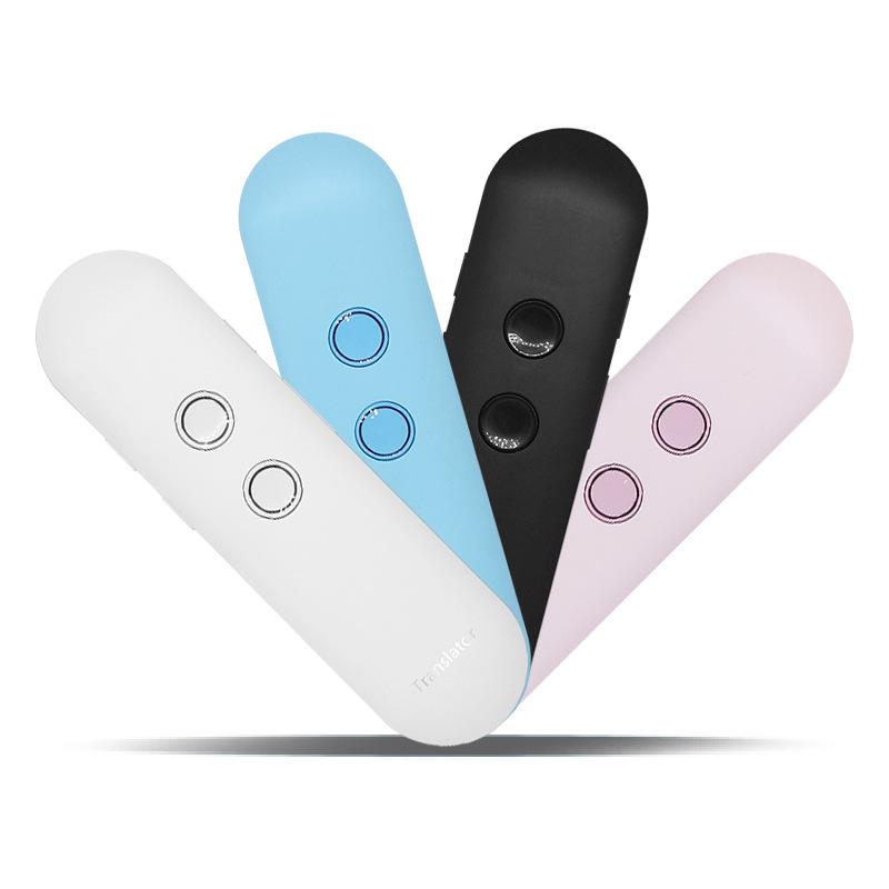 Spot Instant Multi-Color T4 Smart Bluetooth Voice Translator: Portable and Multi-Language