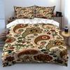 Paisley and Floral Motifs. Bedding Sets Duvet Cover Sets Duvet Covers Pillowcases(1 * Duvet Cover 2 * Pillowcases Without Duvet Insert)