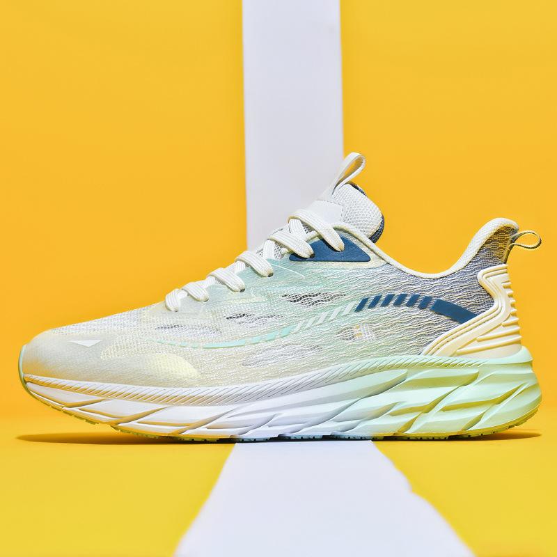 Sneakers spring and summer large size couple running shoes low-top mesh night running men's shoes fashion versatile casual shoes