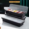 Zhishi Commercial Bar Divided Fruit Container with Lid