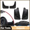 Splash Guards Mud Flaps for  - 2025 Tesla Model Y Juniper Highland Mudflap No Need To Drill Holes