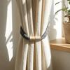 2Pcs Magnetic Curtain Tiebacks Braided Rope Curtain Buckle Curtain Holder  Drapes