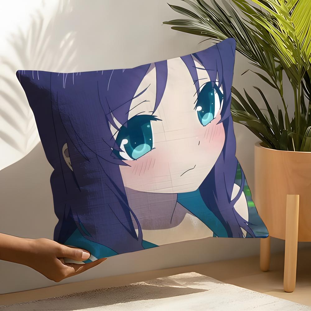 Nagi No Asu Kara Chisaki Hiradaira Pillow Case Home Living Room Decoration Linen Pillow Cases Cushion Cover