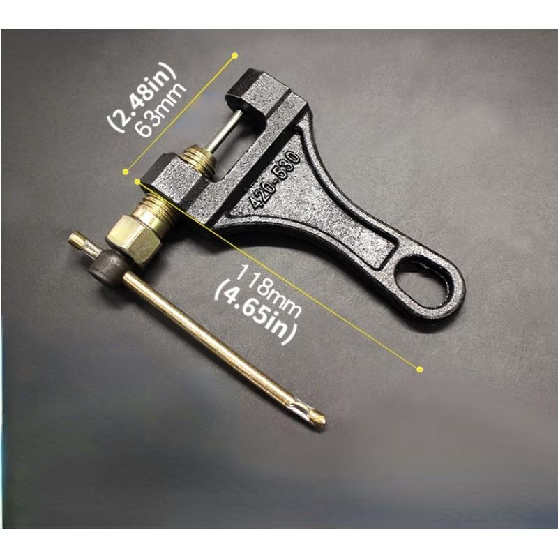 Rompicatena universale 420-530 Tagliacatena Strumenti di riparazione Strumento di riparazione della catena Adatto per bici ATV Go Kart Scooter Moto Bicicletta