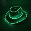 Western Hat Light Up LED Cowgirl Hat Party Hat Stage Costume Headwear