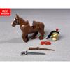 MOC Bricks French Dragoons Napoleonic Wars Figure Horse Building Blocks Army Sword Gun Military Weapons Accessories Kids Toy
