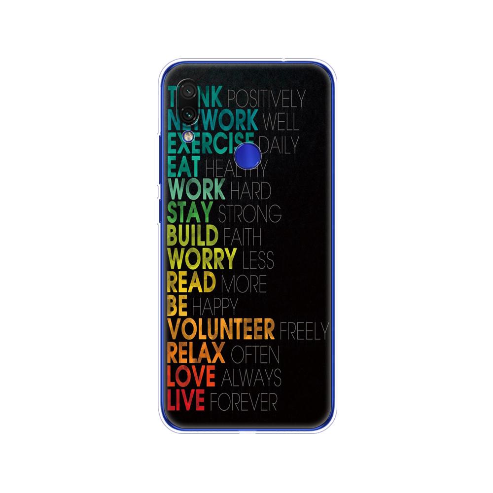 For xiaomi Redmi Note 7 Case Silicone Painting Soft TPU For xiaomi Redmi Note 7 Case 6.3 inch Fundas Coque Redmi NOTE 7 PRO Case